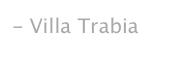 - Villa Trabia
